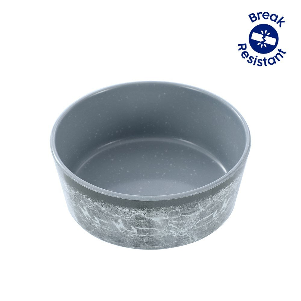 Paws & Claws 14.5cm/500ml Tuff Stuff Pet Bowl Medium - Grey