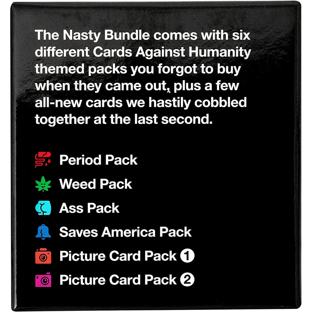 Cards Against Humanity Nasty Bundle 4-20 Player Adult Card Game 17+