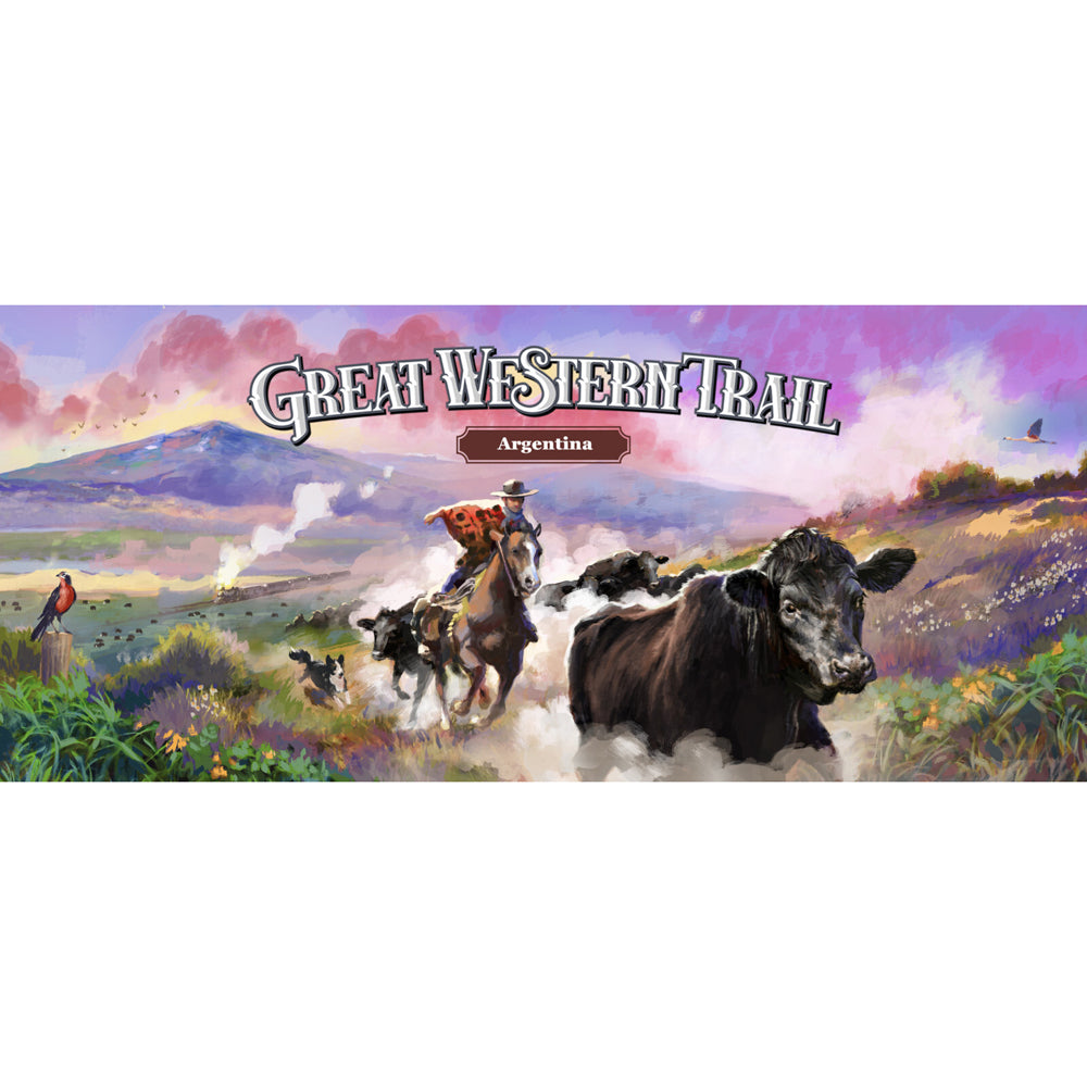 Eggertspiele Great Western Trail Cowboy Board Game Argentina 12y+