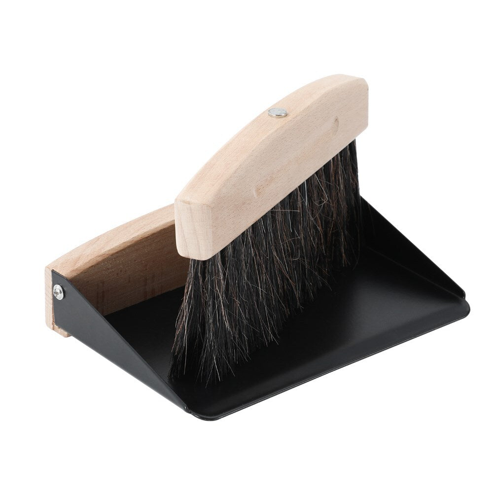 WHITE GLOVE BEECH MINI DUSTPAN SET 15.5X10CM