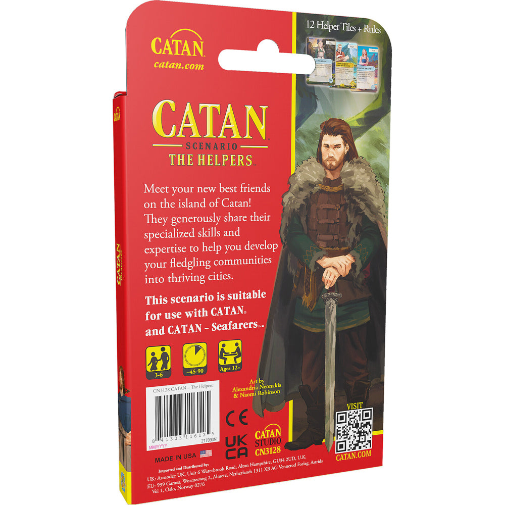 Catan Studio Scenario The Helpers Expansion Kids/Children Card Game Toy