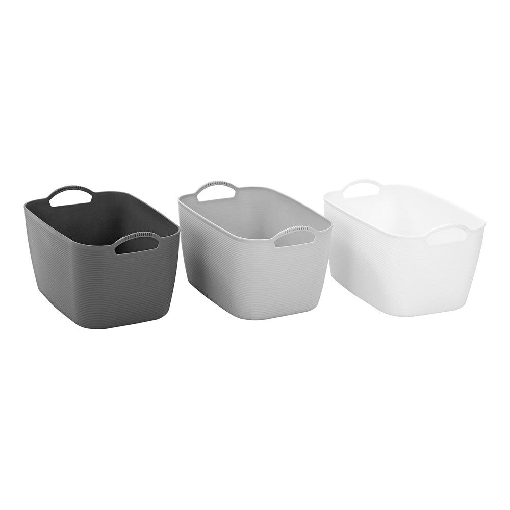 Boxsweden 35.5cm Flexible Storage Basket Large - Assorted