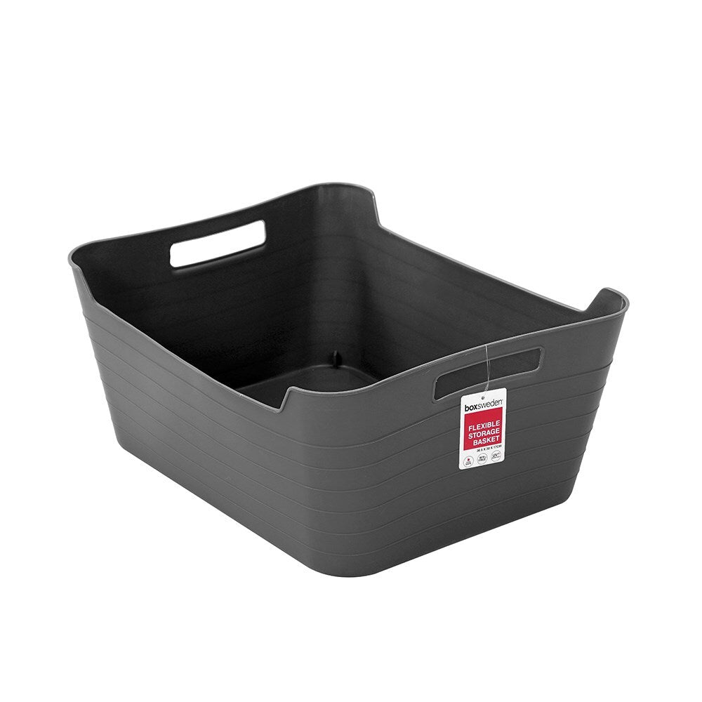 Boxsweden Flexible Large 36.5cm Storage Basket Container - Assorted