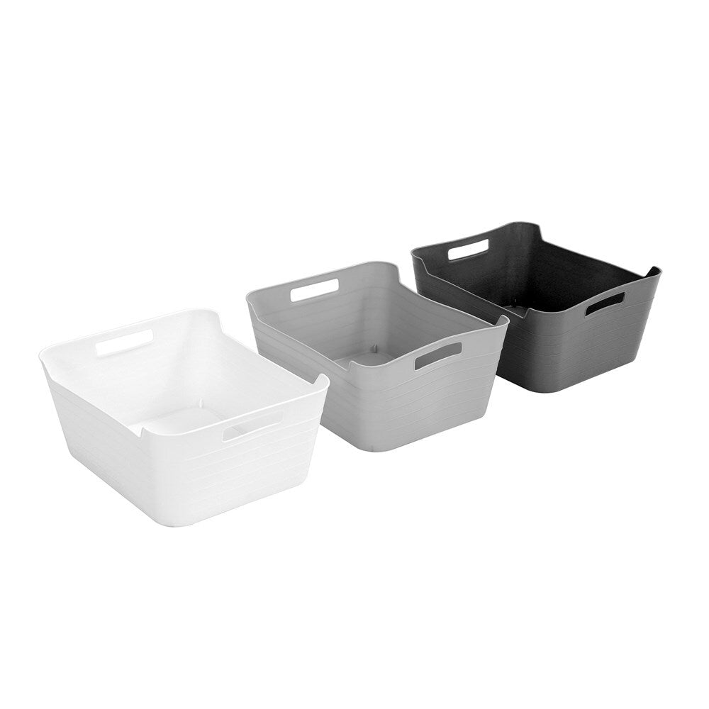 Boxsweden Flexible Large 36.5cm Storage Basket Container - Assorted