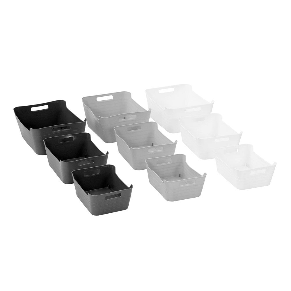 Boxsweden Flexible Large 36.5cm Storage Basket Container - Assorted