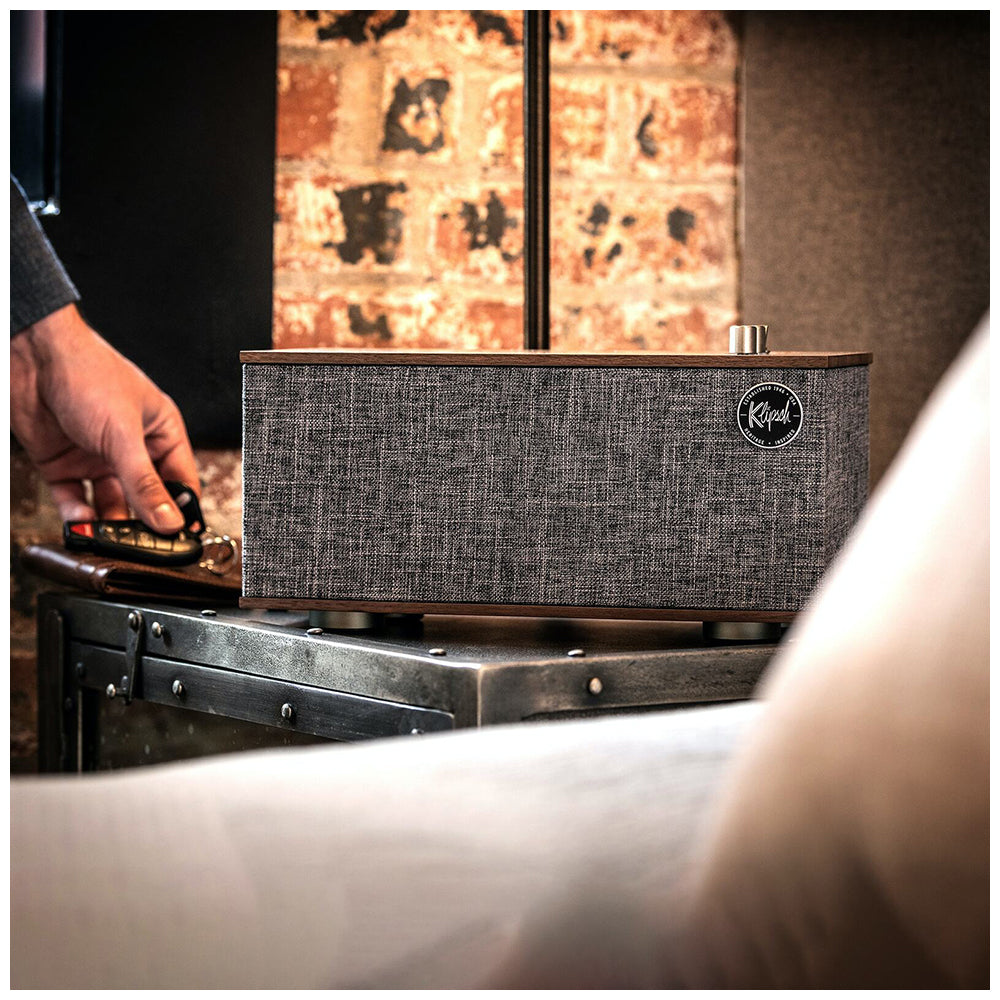 1067555-klipsch-the-one-ii-tabletop-shelf-stereo-speaker-wireless-bluetooth-walnut