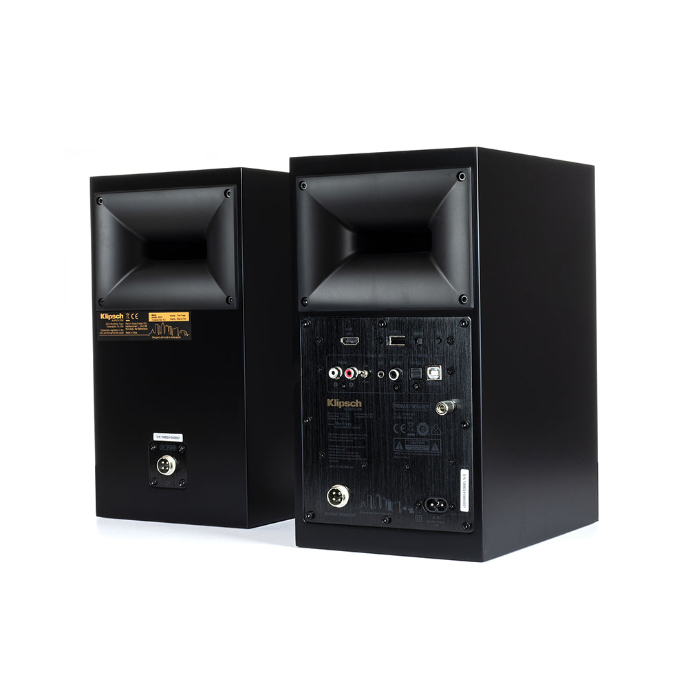 1068026-2pc-klipsch-the-fives-powered-monitor-bookshelf-speakers-wireless-bluetooth-matte-black