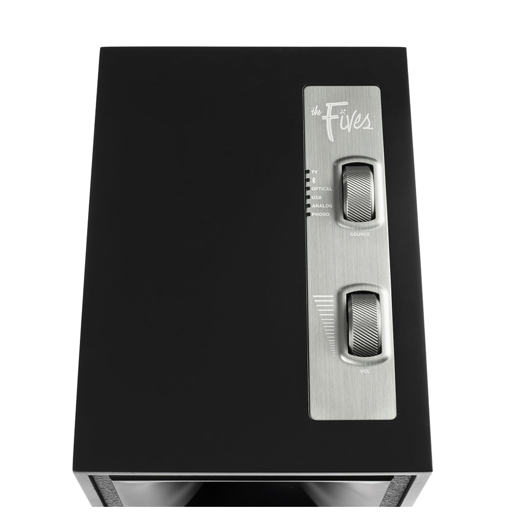 1068026-2pc-klipsch-the-fives-powered-monitor-bookshelf-speakers-wireless-bluetooth-matte-black