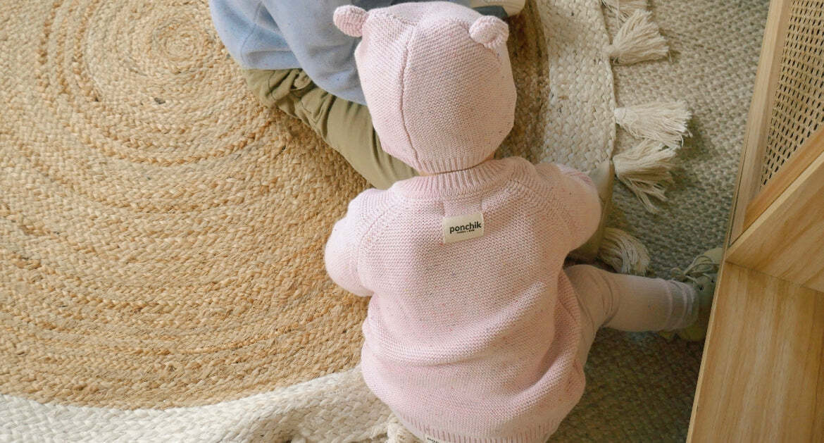 11100293-ponchik-baby-toddler-bear-beanie-love-speckle-knit-size-12-24m