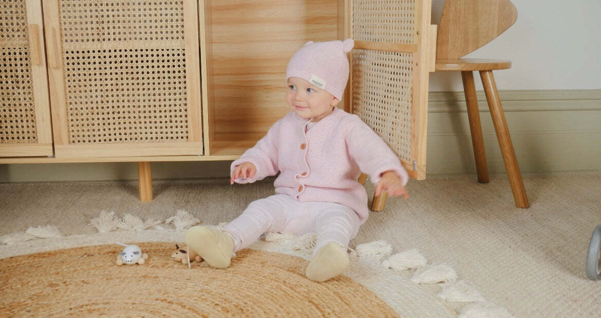 11100293-ponchik-baby-toddler-bear-beanie-love-speckle-knit-size-12-24m