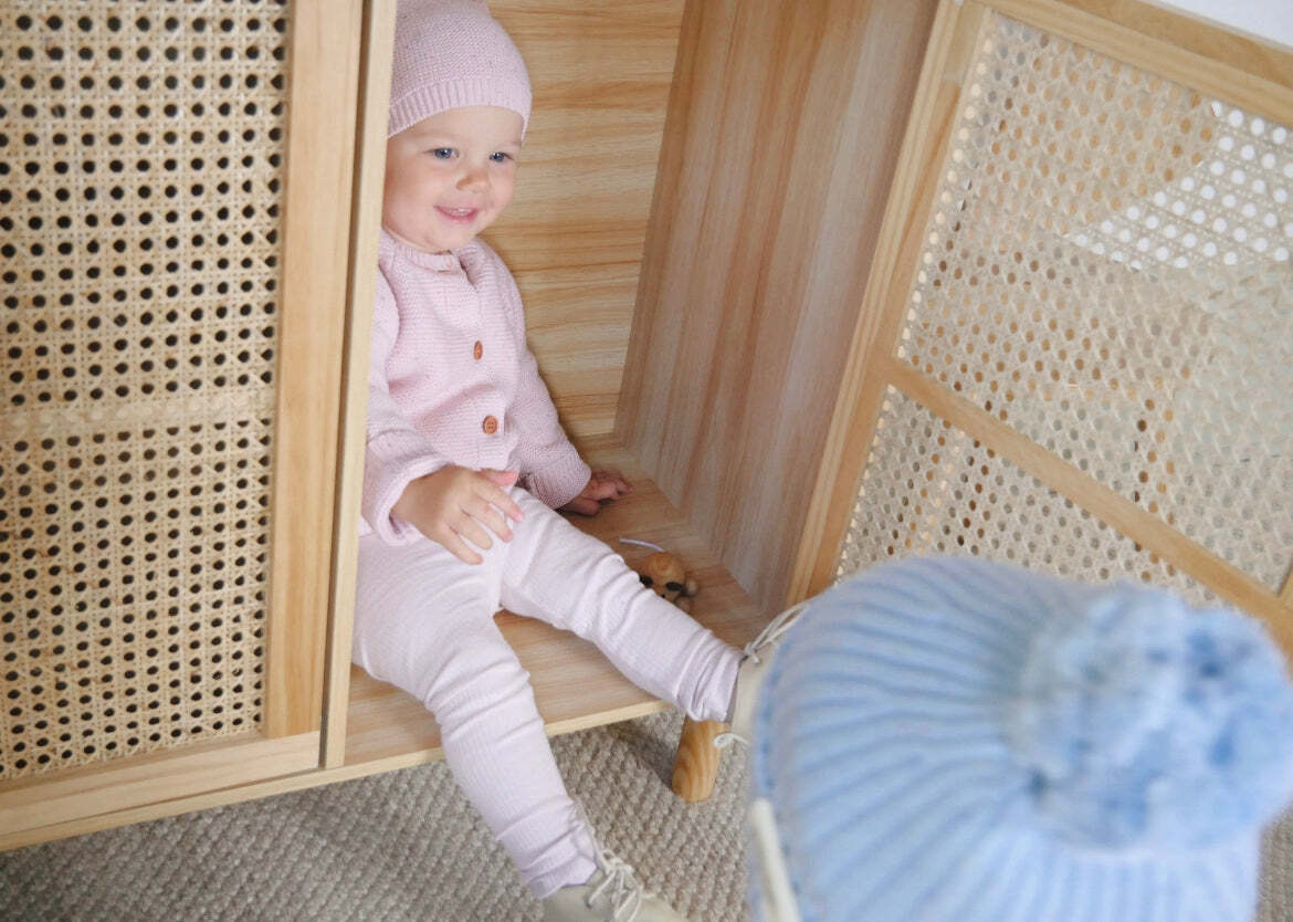 11100293-ponchik-baby-toddler-bear-beanie-love-speckle-knit-size-12-24m