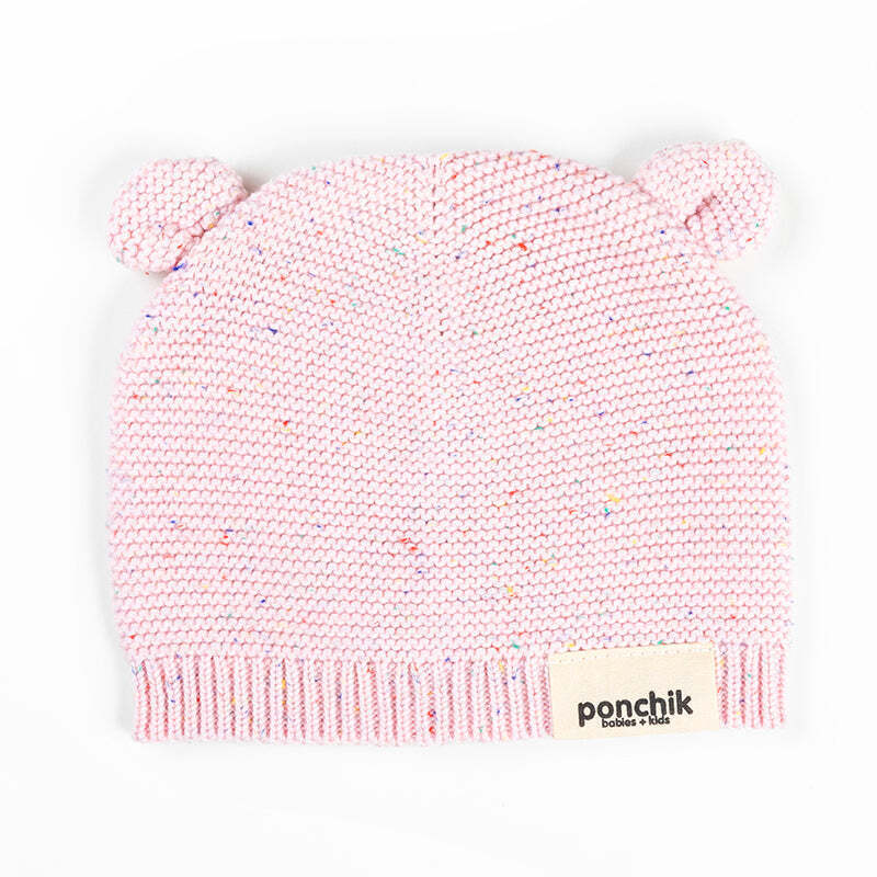 111002931-ponchik-baby-toddler-bear-beanie-love-speckle-knit-size-3-12m