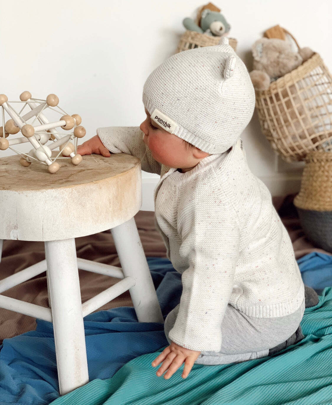 111002951-ponchik-baby-toddler-bear-beanie-stardust-speckle-knit-size-3-12m