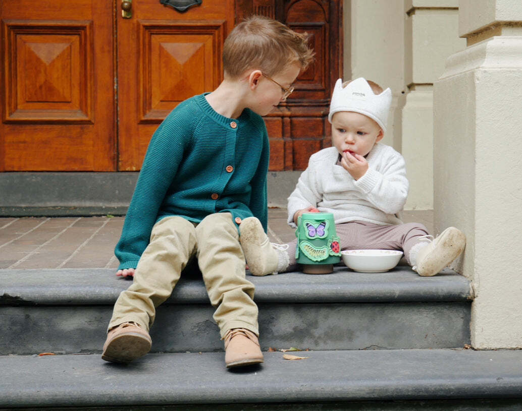 11100302-ponchik-baby-toddler-cotton-crown-headband-love-speckle-knit-size-3-24-m