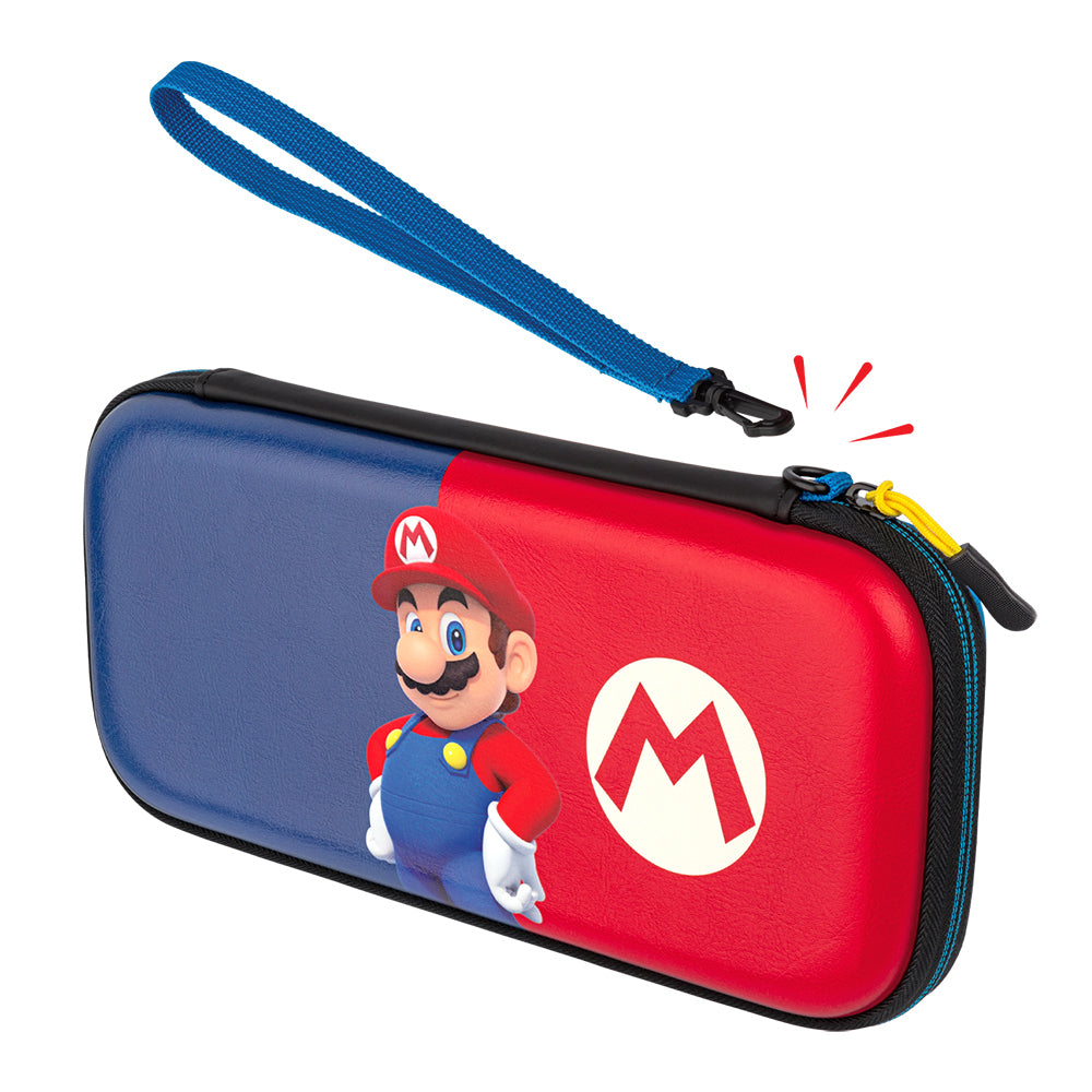 500-218-au-c1mr-pdp-gaming-slim-travel-deluxe-colorblock-mario-nintendo-switch-lite-oled