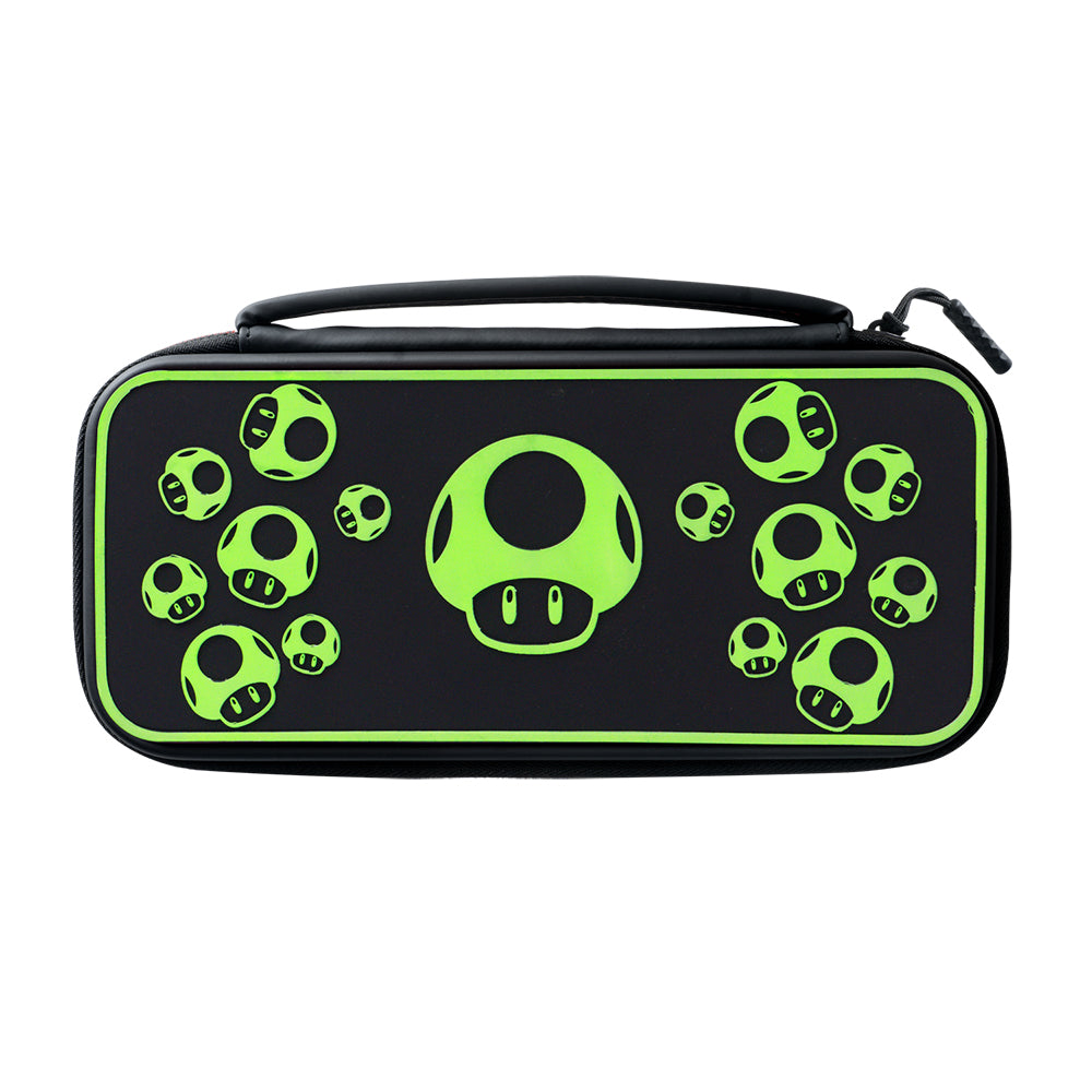 500-224-1up-pdp-gaming-glow-in-the-dark-deluxe-case-for-nintendo-switch-lite-oled