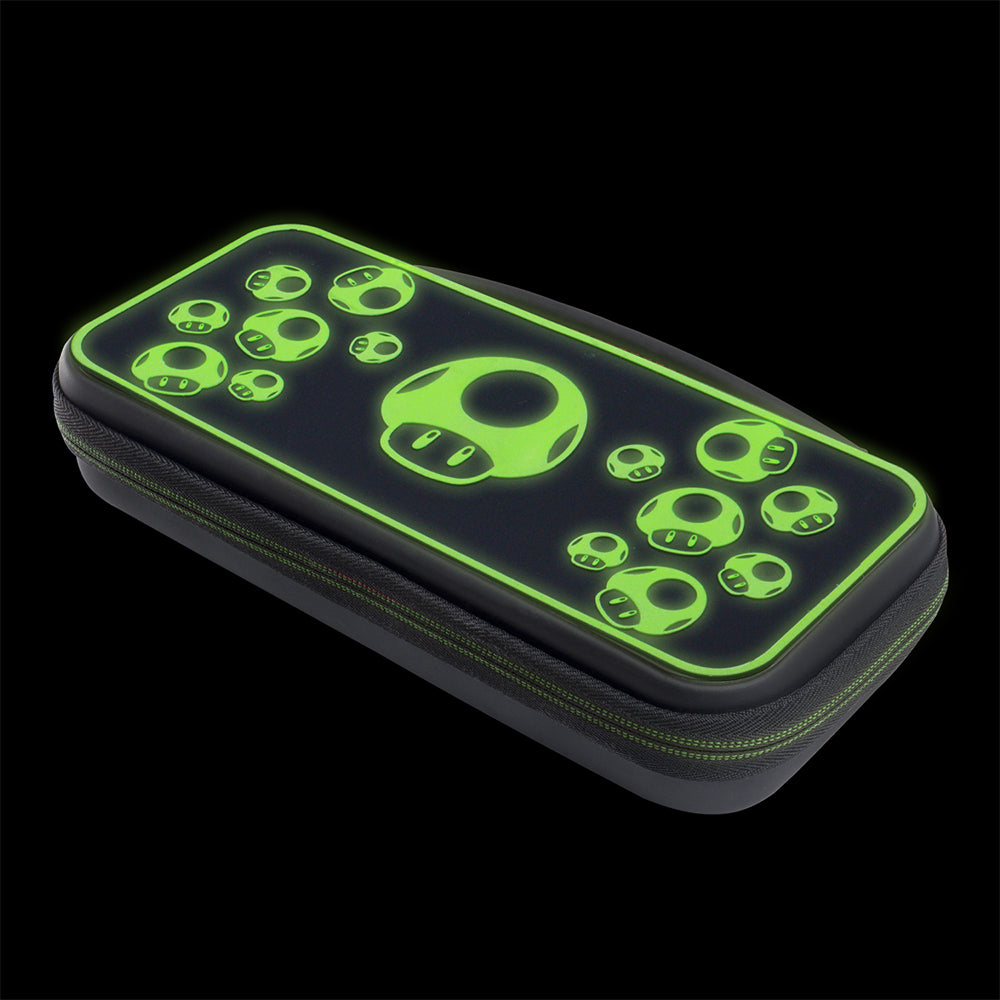 500-224-1up-pdp-gaming-glow-in-the-dark-deluxe-case-for-nintendo-switch-lite-oled