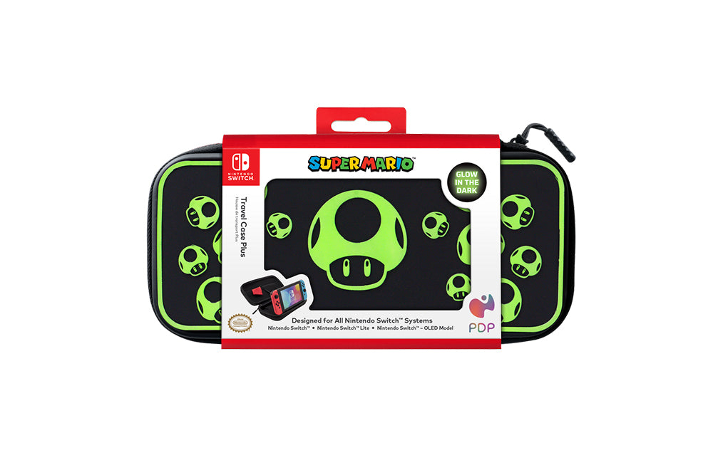 500-224-1up-pdp-gaming-glow-in-the-dark-deluxe-case-for-nintendo-switch-lite-oled