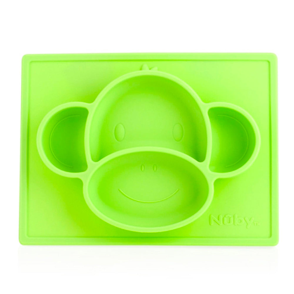 7007095-nuby-baby-kids-animal-placemat-section-plate-6m-assorted