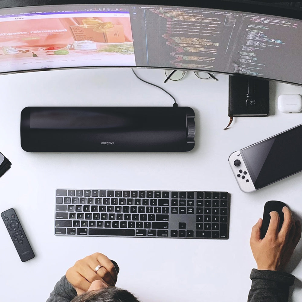 90052110-creative-stage-se-41cm-under-monitor-soundbar-speaker-black