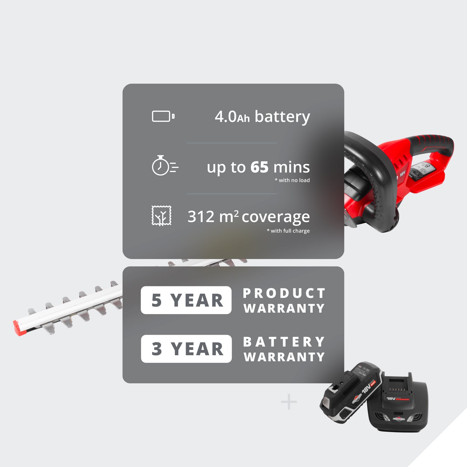 1697470-snapper-18v-cordless-hedge-trimmer-kit-w-4-0ah-battery-charger