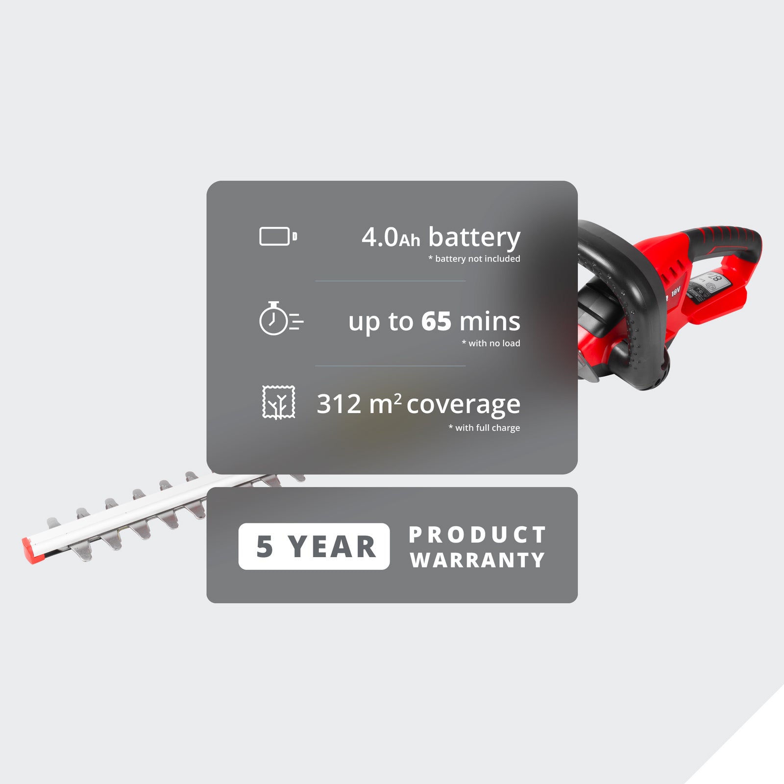 1697483-snapper-18v-cordless-lightweight-shrub-hedge-trimmer