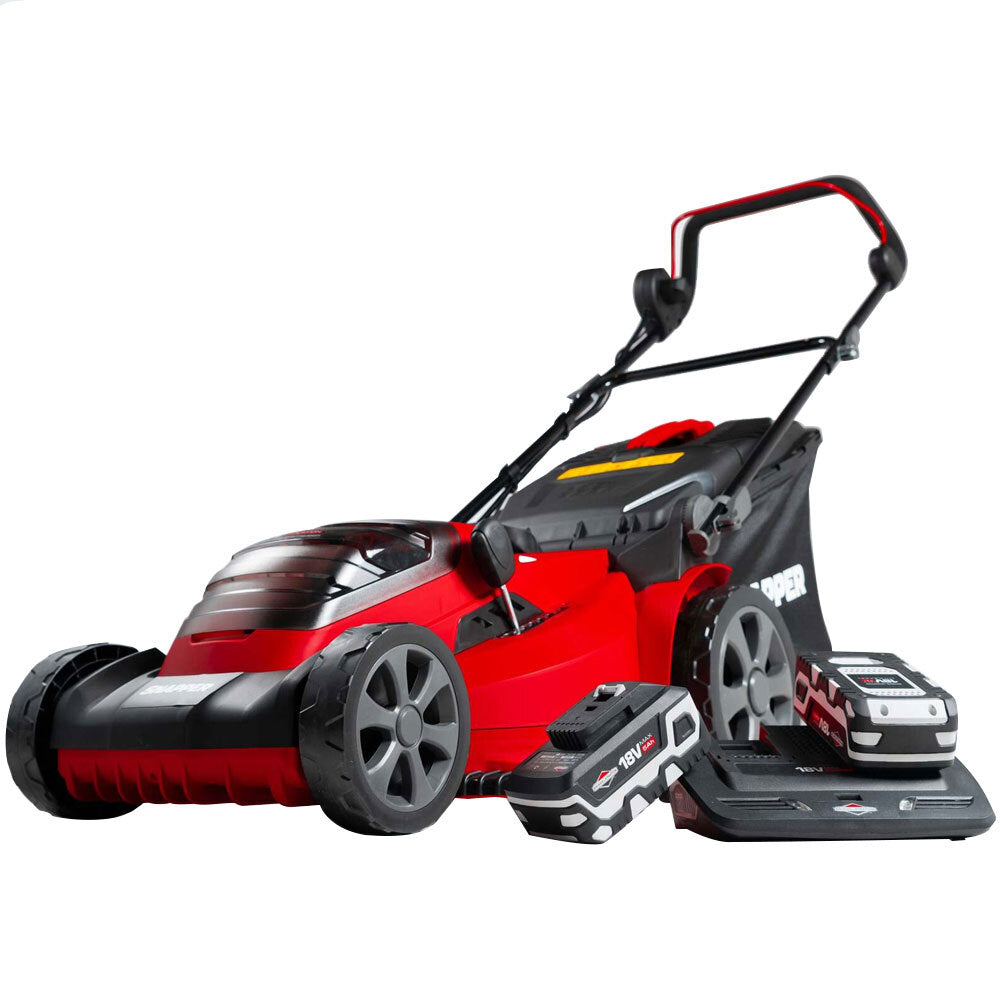2691995-snapper-18v-cordless-lawn-mower-kit-w-2x-5-0ah-batteries-charger