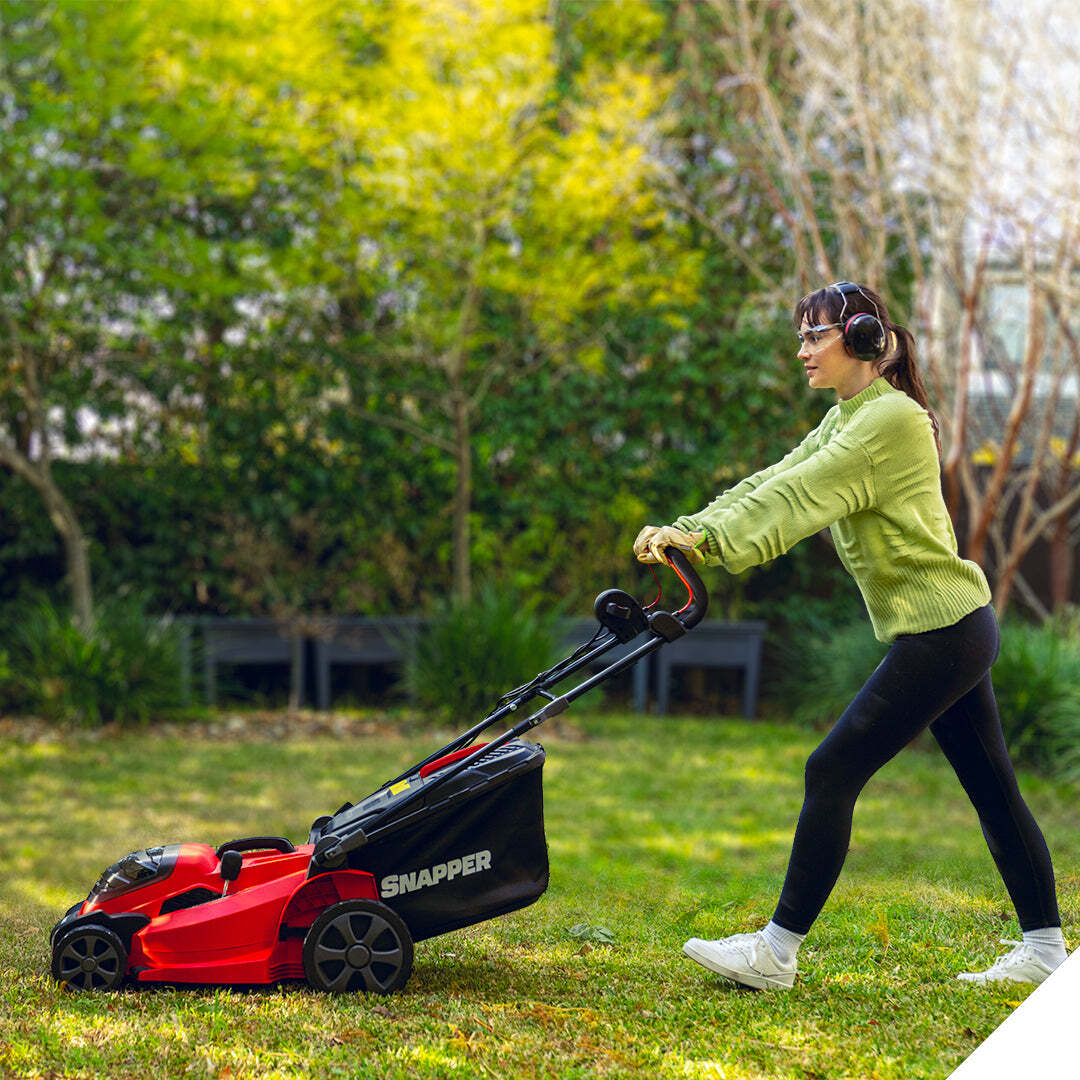 2691995-snapper-18v-cordless-lawn-mower-kit-w-2x-5-0ah-batteries-charger