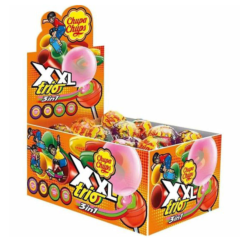 21778-20pc-chupa-chups-xxl-trio-3-in-1-layered-lollipops-w-bubble-gum-display-box-580g