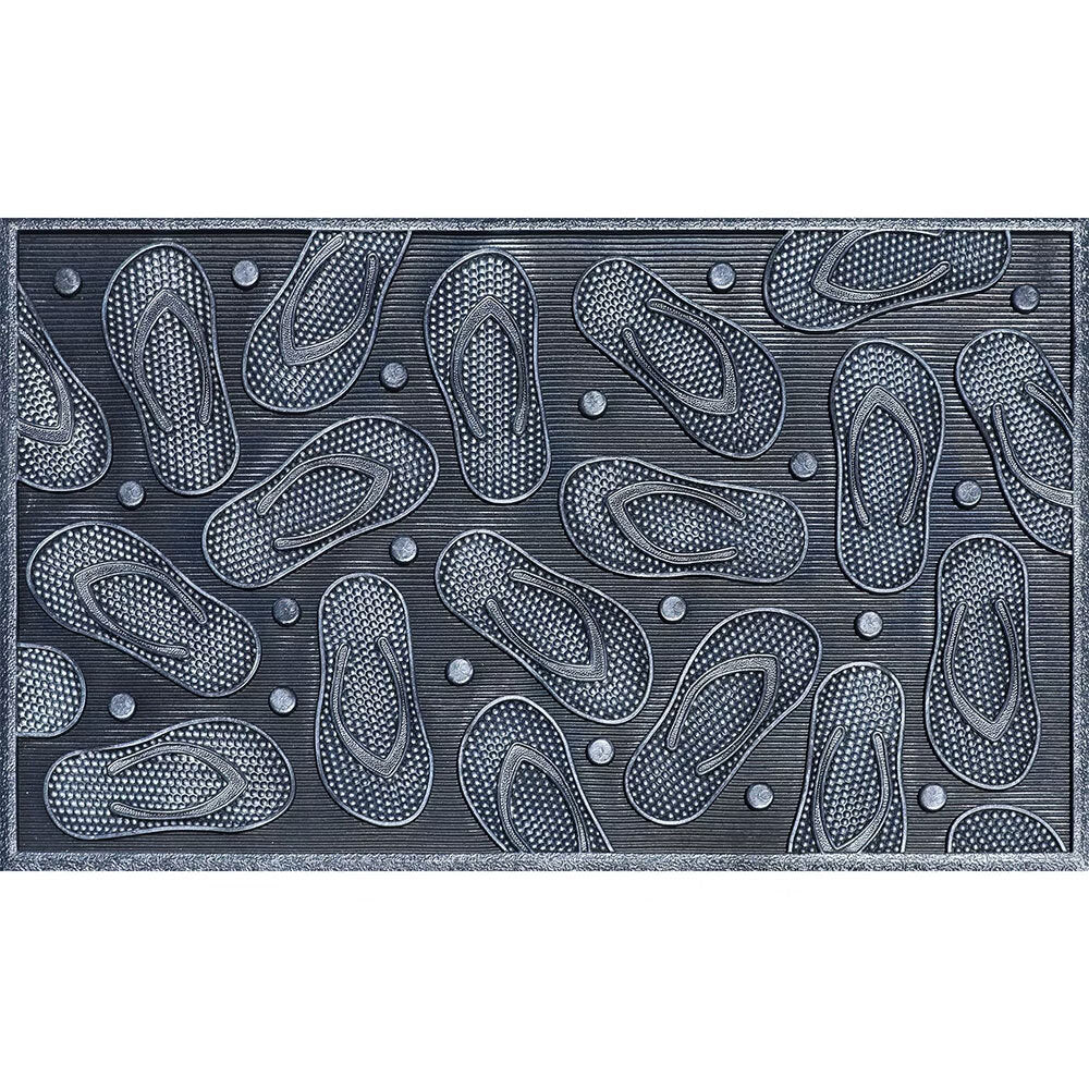 23-6045s-solemate-metallic-silver-thongs-45x75cm-outdoor-doormat