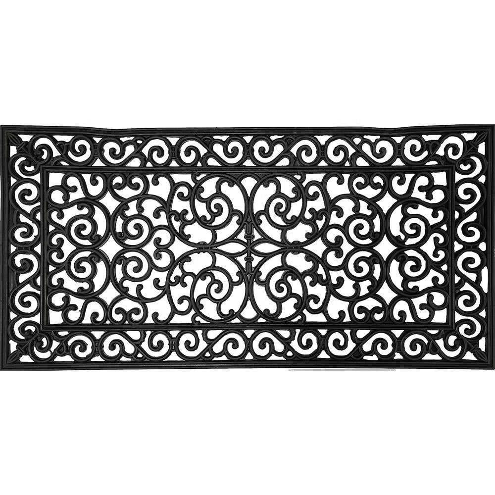 23-7301w-solemate-rubber-filigree-60x120cm-outdoor-doormat