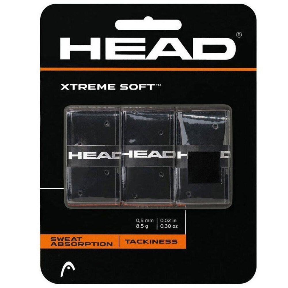 285104-bk-3pk-head-xtremesoft-overgrip-black
