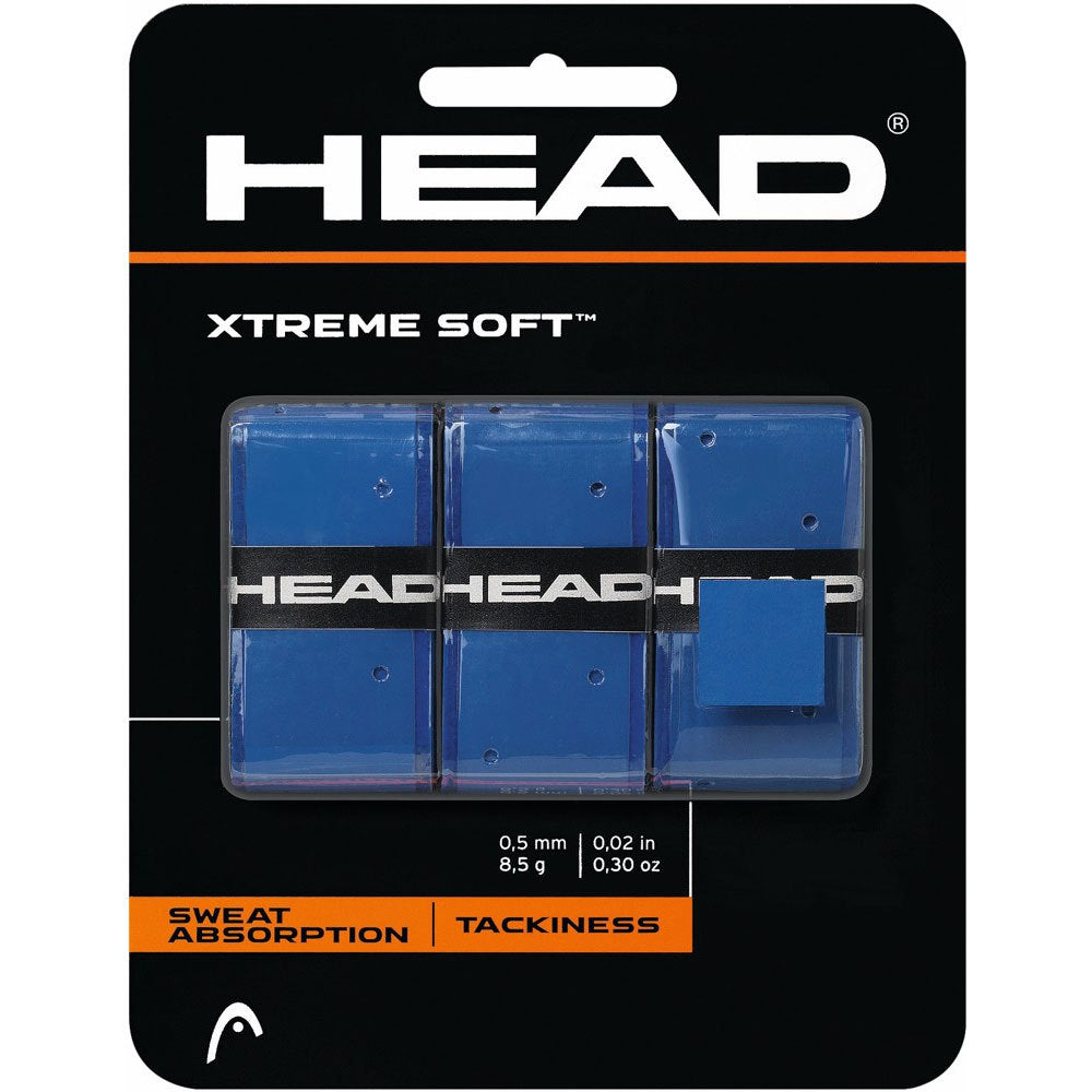 285104-bl-3pk-head-xtremesoft-overgrip-blue
