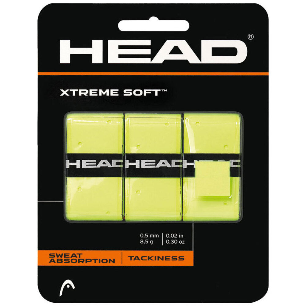 285104-yw-3pk-head-xtremesoft-overgrip-yellow