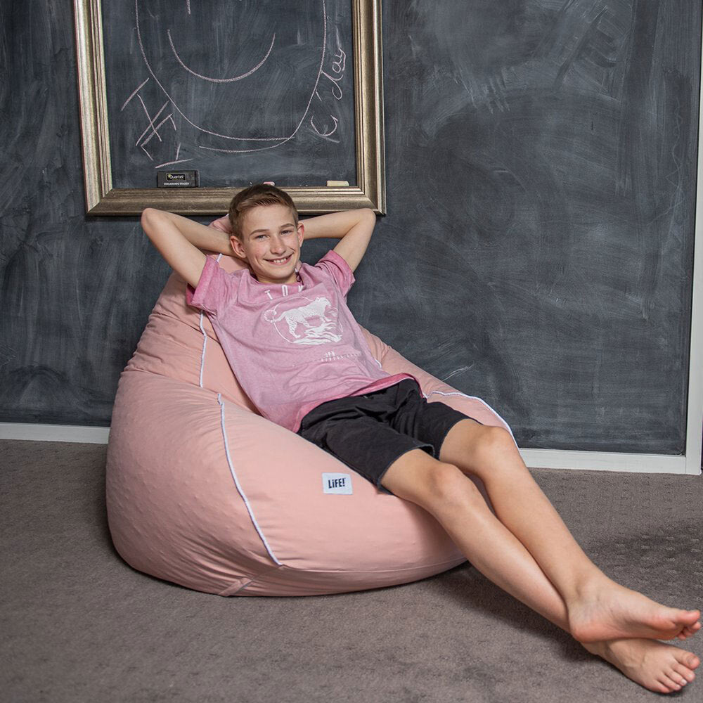 3042866ind-life-classic-teardrop-bean-bag-cover-coral-300l