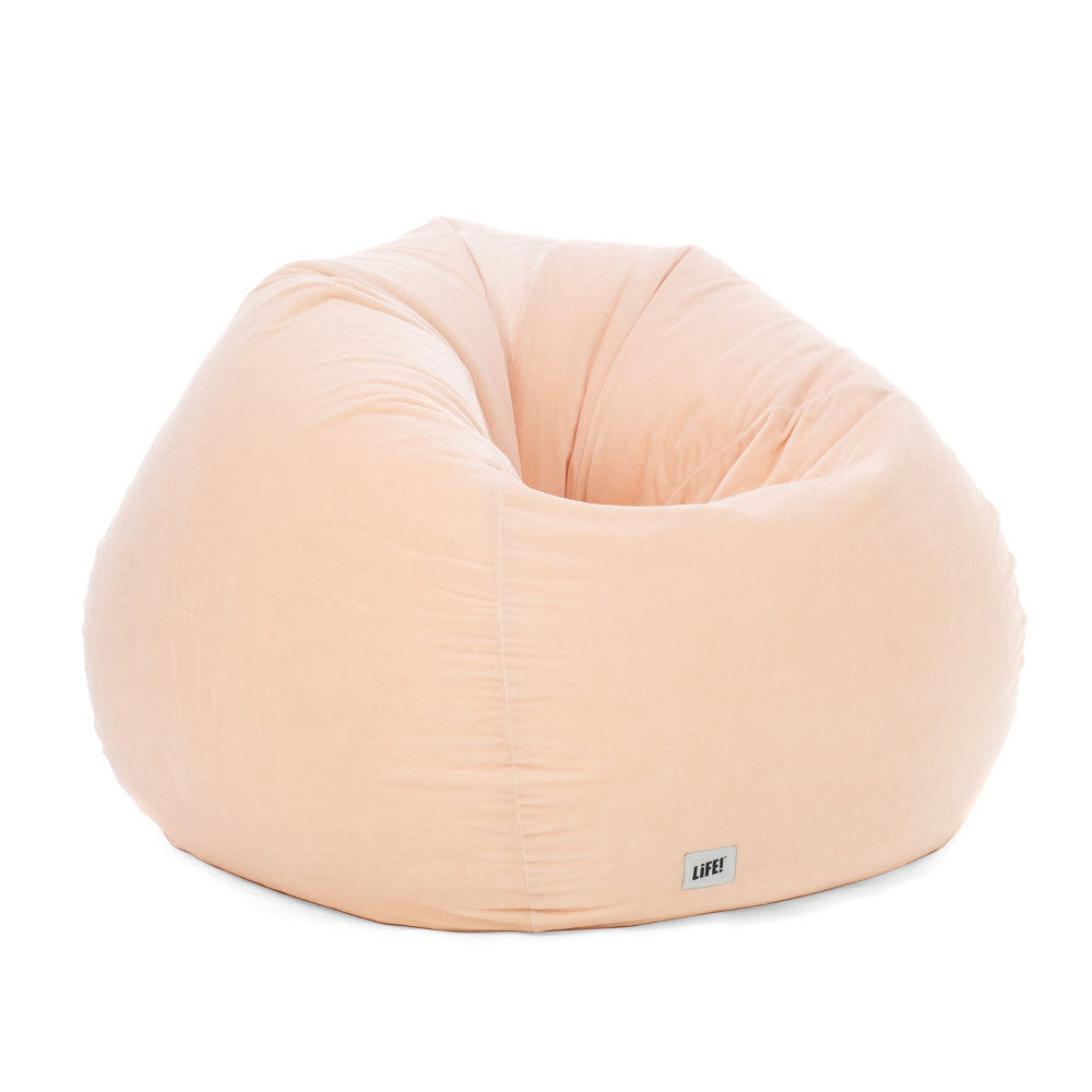 3053162ind-life-supersize-teardrop-bean-bag-cover-400l-sherbet-velvet