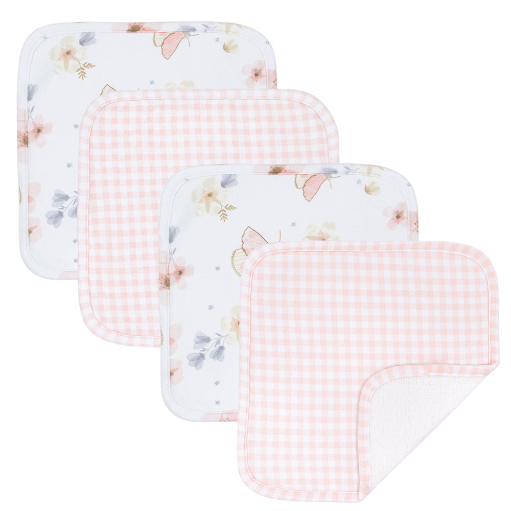 4033125-4pc-living-textiles-wash-cloths-butterfly-garden