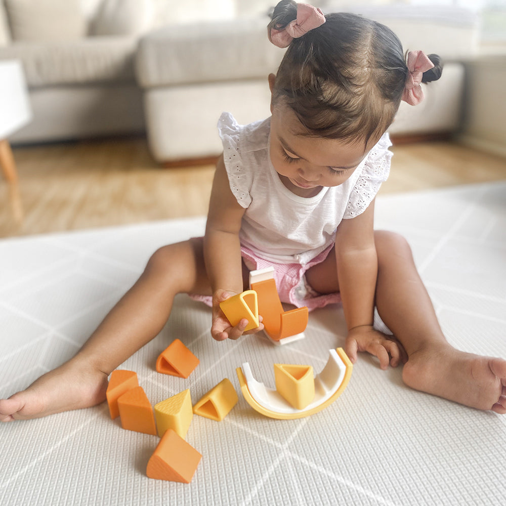 4238103-playground-silicone-orange-puzzle-baby-toddler-10m