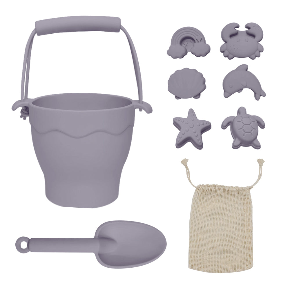 4239103-8pc-playground-silicone-bucket-spade-set-kids-toy-lilac-3