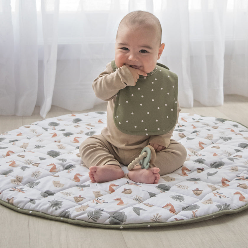 4720123-2pc-living-textiles-bibs-forest-retreat-olive-dots