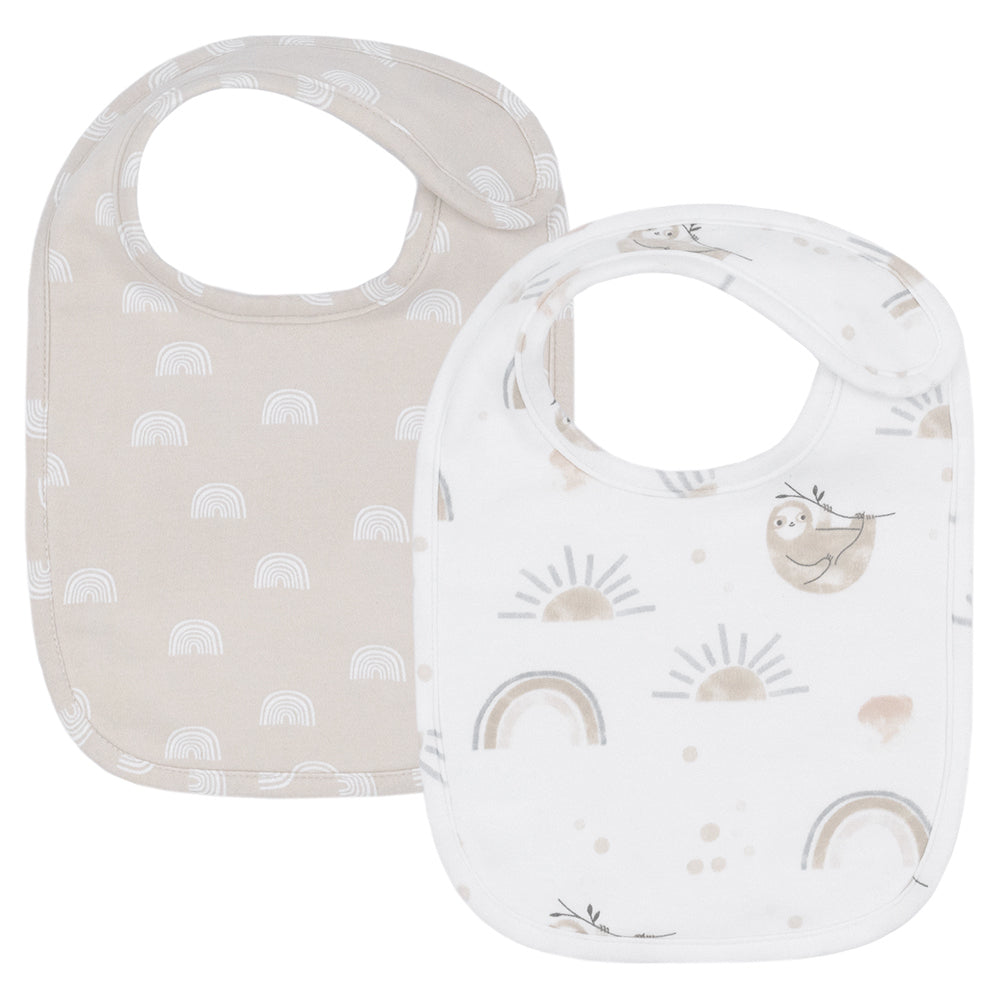 4720127-2pc-living-textiles-baby-infant-bibs-sloth-rainbow