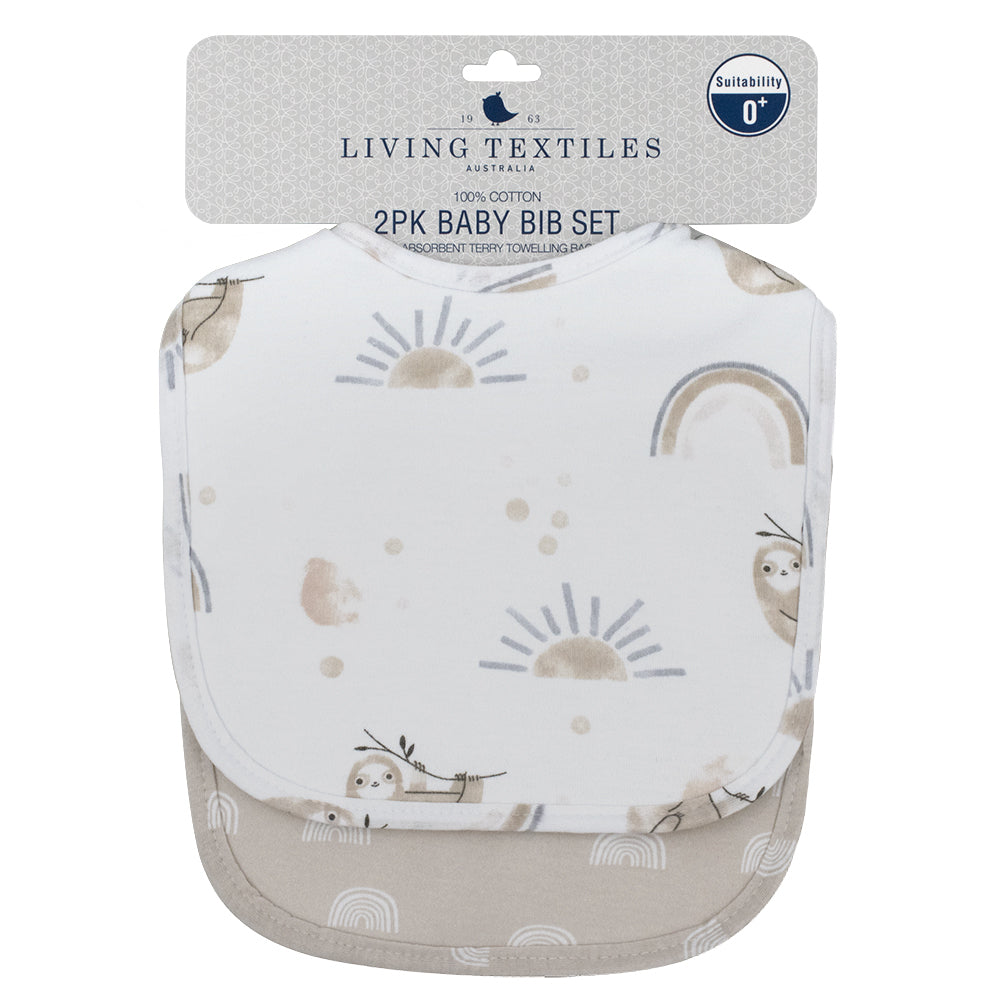 4720127-2pc-living-textiles-baby-infant-bibs-sloth-rainbow