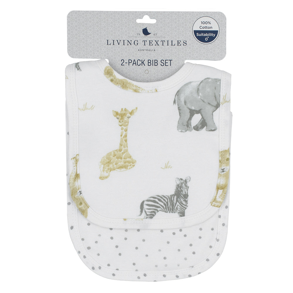 4720929-2pc-living-textiles-newborn-infant-baby-bibs-savanna-babies