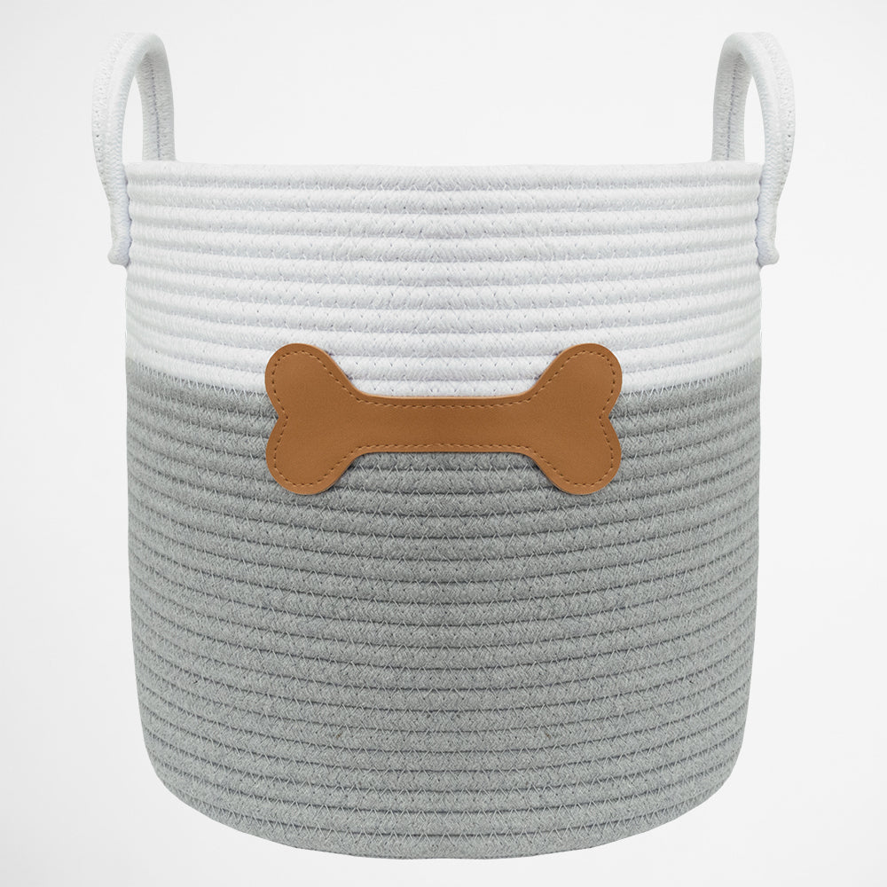 6611257-louie-living-dog-cat-pet-fabric-storage-tub-hamper