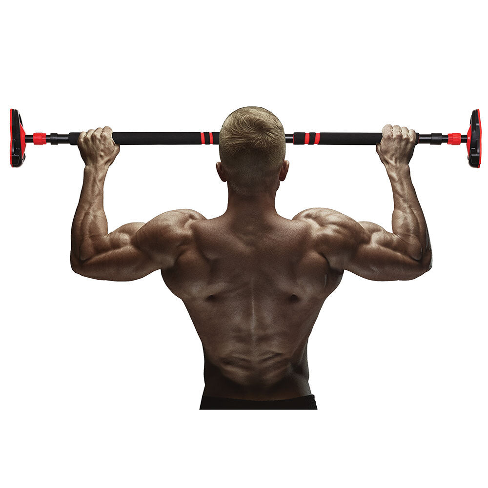 82301-ativo-gym-exercise-100cm-steel-pull-up-bar-home-power-workout-black