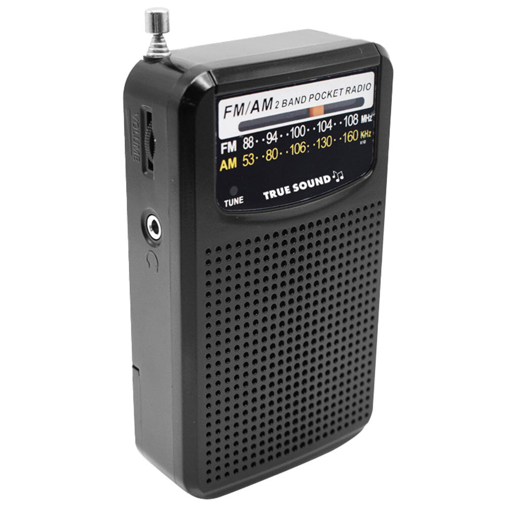 82783-true-sound-2-band-13cm-portable-am-fm-pocket-radio-black