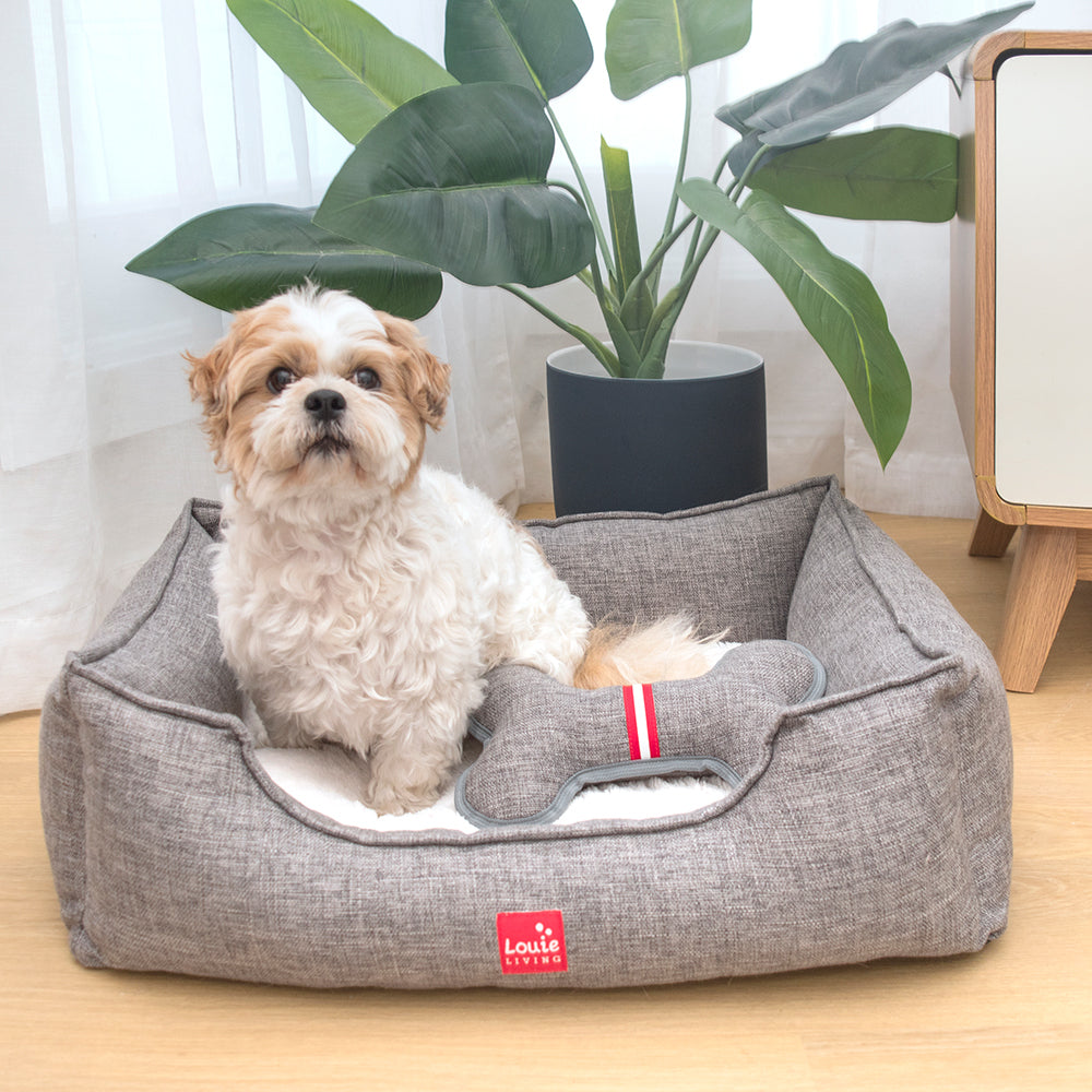 Louie Living Urban Pet/Dog/Cat Toy Tug Bone Plush