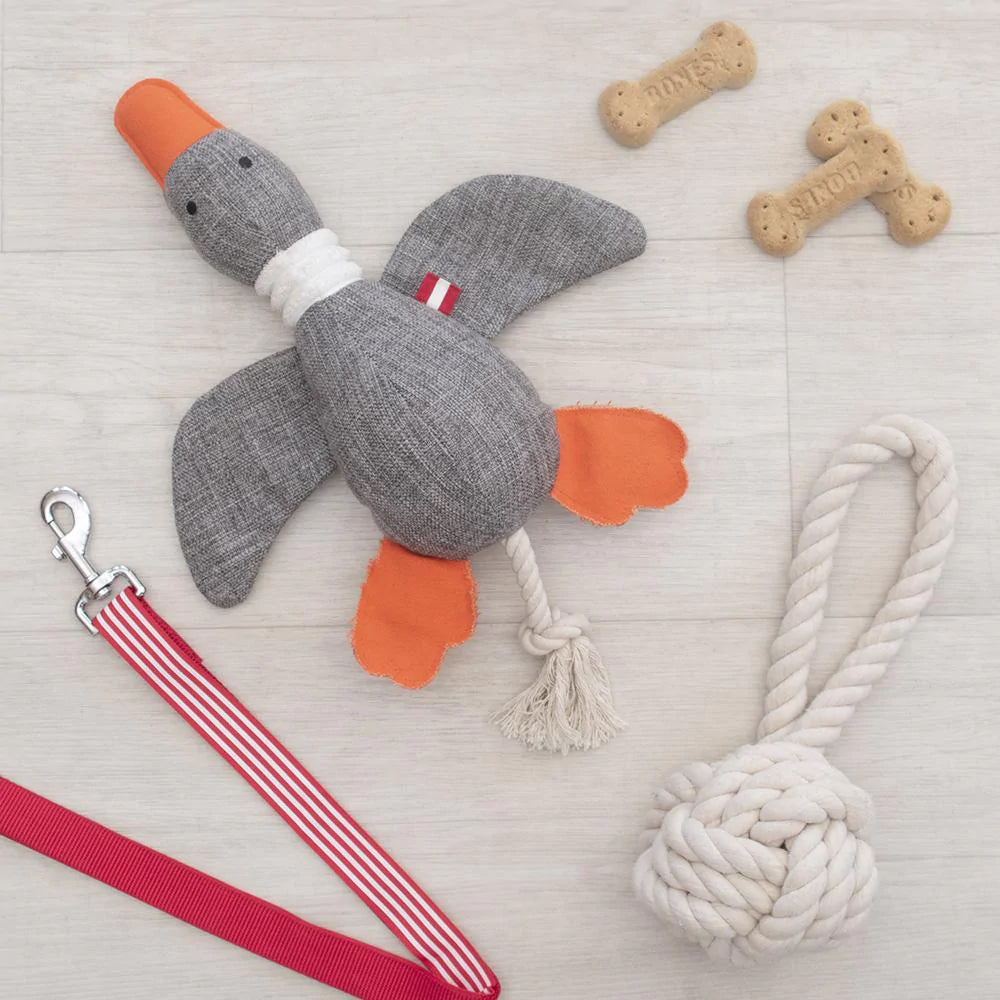 Louie Living Urban 30cm Dodo The Duck Dog/Pet Toy - Grey
