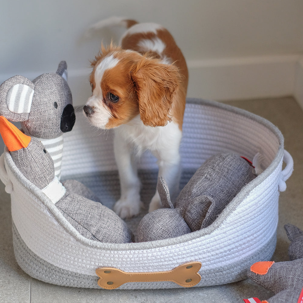 Louie Living Urban 30cm Dodo The Duck Dog/Pet Toy - Grey