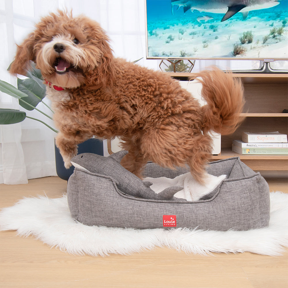 Louie Living Urban Pet/Dog/Cat Toy Sammie the Shark Plush